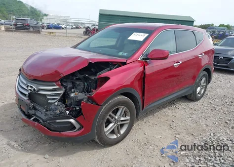 2017 Hyundai Santa Fe Sport 2.4L from USA, damaged, VIN 5XYZTDLB5HG443365